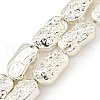 Electroplated Synthetic Non-magnetic Hematite Beads Strands G-C136-E01-01-1