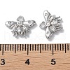 Brass Micro Pave Cubic Zirconia Charms KK-F867-11P-3