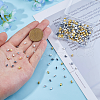 DICOSMETIC 300Pcs 3 Colors Electroplated Non-magnetic Synthetic Hematite Bead G-DC0001-44-3