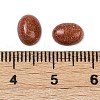 Synthetic Goldstone Cabochons G-H001-15C-3