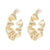 Brass Earring EJEW-P268-02G-1