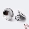 925 Sterling Silver Pendant Bails STER-K167-048D-S-4