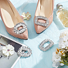   4Pcs 2 Style Alloy Crystal Rhinestone Shoe Decorations AJEW-PH0011-49P-5