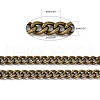 Iron Cuban Link Chains CH-R013-9x8mm-AB-NF-2