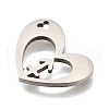 201 Stainless Steel Pendants STAS-A116-01P-09-2