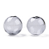 Transparent Blow High Borosilicate Glass Globe Beads X-GLAA-T003-09G-2