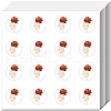 8 Sheets Plastic Waterproof Self-Adhesive Picture Stickers DIY-WH0428-080-1