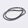 Non-magnetic Synthetic Hematite Beads Strands X-G-H1077-1-2
