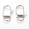 Tarnish Resistant 304 Stainless Steel Lobster Claw Clasps STAS-I082-13P-04-2