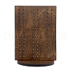 Rectangle Shape Wood Earring Display Stands ODIS-K004-02-2