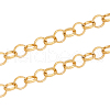 Unicraftale 304 Stainless Steel Rolo Chains Necklaces NJEW-UN0001-15G-1