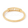 201 Stainless Steel Moon Phase Finger Ring for Women RJEW-A006-04G-1-2