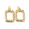 Rack Plating Brass Pendants KK-D074-20G-1