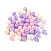 Rubberized Style Imitated Silicone Acrylic Beads X1-MACR-D029-01E-1