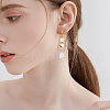 Beebeecraft 36Pcs Brass Clip-on Earring Findings KK-BBC0016-10G-5
