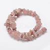 Natural Strawberry Quartz Beads Strands G-F521-16-2