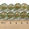 Handmade Gold Sand Lampwork Beads Strands LAMP-L079-06A-4