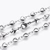 304 Stainless Steel Chain Necklaces STAS-P164-11P-2