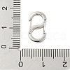 304 Stainless Steel S Shaped Carabiner STAS-P358-01B-P-3