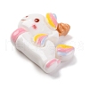 Unicorn Theme Cartoon Resin Decoden Cabochons CRES-Z011-02B-2