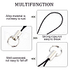Gorgecraft 2Pcs 2 Colors Polyester Cord Mobile Straps AJEW-GF0005-04-4