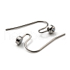 304 Stainless Steel Earring Hooks STAS-P237-14P-2