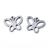Tarnish Resistant 304 Stainless Steel Charms X-STAS-N092-26-2