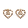 Alloy Rhinestone Pendants FIND-G055-11G-2