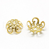 Plated Iron Fancy Bead Caps IFIN-S696-20G-1-2