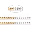Two Tone 304 Stainless Steel Curb Chains CHS-B001-18-4