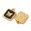 304 Stainless Steel Enamel Pendants STAS-U061-37G-A02-2