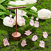 SUNNYCLUE 48Pcs 6 Styles Luminous Translucent Resin Pendants RESI-SC0003-24-4