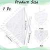 Flower Decor Lace Triangle Bandanas OHAR-WH20005-08A-2