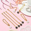 52Pcs 52 Styles Alloy Enamel Pendant Decorations HJEW-CJ00016-5