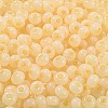 Imitation Jade Glass Seed Beads SEED-Z001-A-A13-3