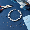 Unicraftale 60Pcs 3 Styles Rhodium Plated 925 Sterling Silver Spacer Tube Beads STER-UN0001-26P-4