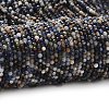 Natural Sodalite Beads Strands G-RM2025-A19-2mm-A-2