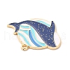Alloy Enamel Pendants ENAM-B055-01A-3