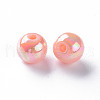 Opaque Acrylic Beads X-MACR-S370-D8mm-A12-2