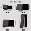  4Pcs 4 Style Cardboard Jewelry Boxes CBOX-NB0001-26-3