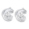 201 Stainless Steel Pendants STAS-N098-119P-3
