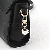 Mother's Day Coffee Cup with Cat Alloy Enamel Pendant Decoration HJEW-YW00025-01-6