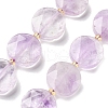 Natural Ametrine Beads Strands G-C116-A163-03-2