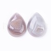 Natural Druzy Agate Pendants G-F652-03-1