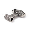 304 Stainless Steel Manual Polishing Pendants STAS-G267-20AS-3