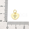 Brass Micro Pave Cubic Zirconia Pendants KK-D325-42G-3