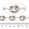304 Stainless Steel Link Chains CHS-C016-06P-2