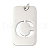 304 Stainless Steel Pendants STAS-M115-01P-C-1