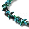 Synthetic Turquoise Dyed Beads Strands G-P507-04B-4