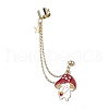 304 Stainless Steel Cuff Earring Chains EJEW-JE05641-4